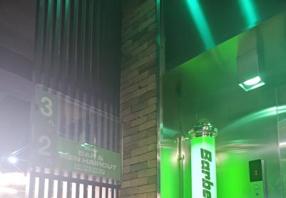 曼谷（是隆）Barber Bar 白天是理发店 晚上是熊吧
