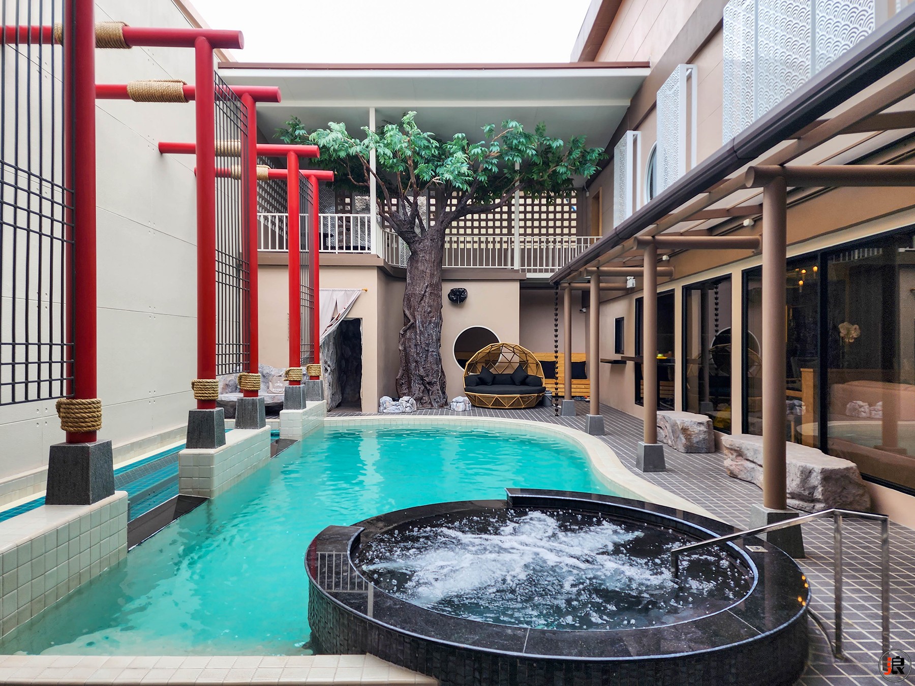 曼谷（拍耶泰）Kaikan Onsen 日式温泉桑拿 人气较一般